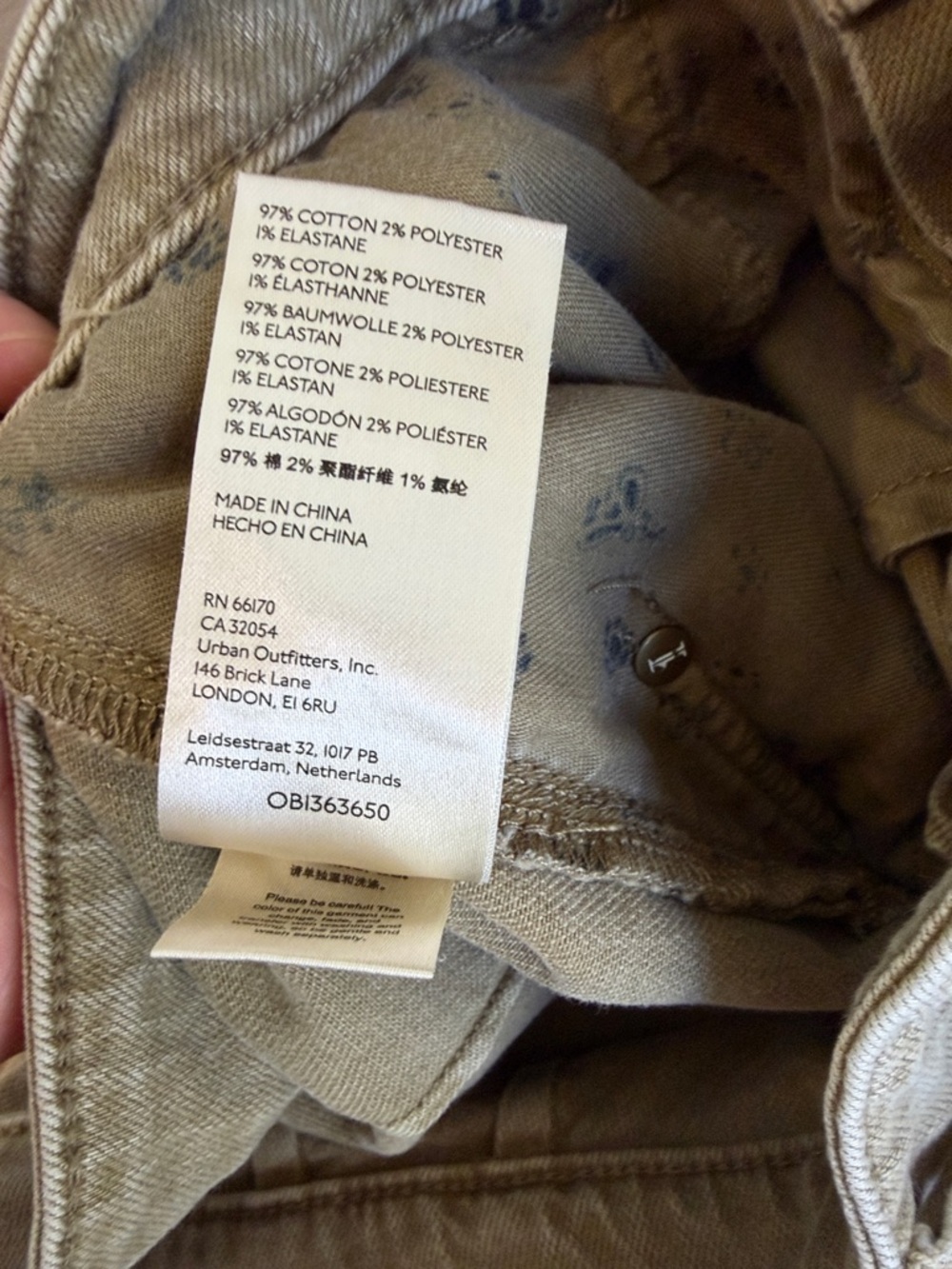 Anthropologie Pilcro The Wanderer Barrel Embroidered Patchwork Pants Size: 25 - Picture 5 of 13
